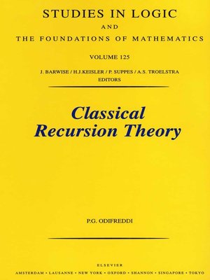 cover image of Classical Recursion Theory